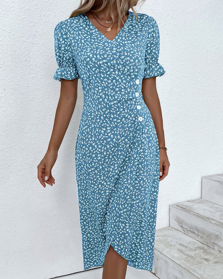 Maribelle – Floral Summer Dress with Tummy Coverage