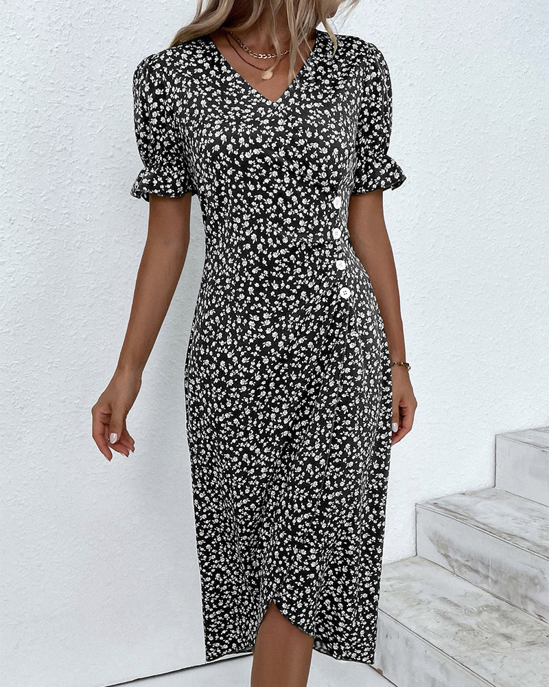 Maribelle – Floral Summer Dress with Tummy Coverage