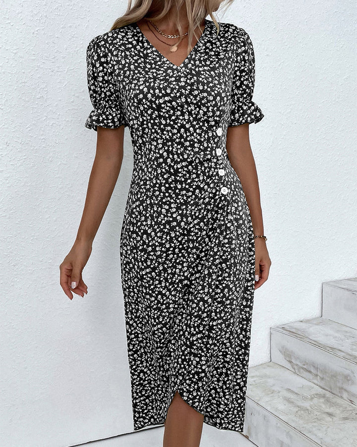 Maribelle – Floral Summer Dress with Tummy Coverage