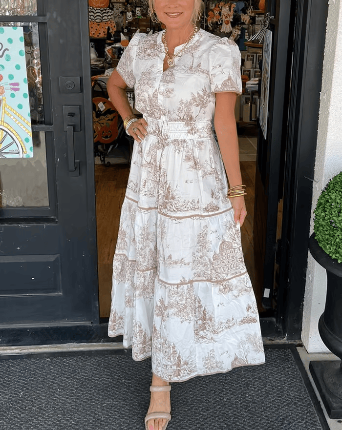 Elenire™ - Timeless Classic Charm Maxi Dress