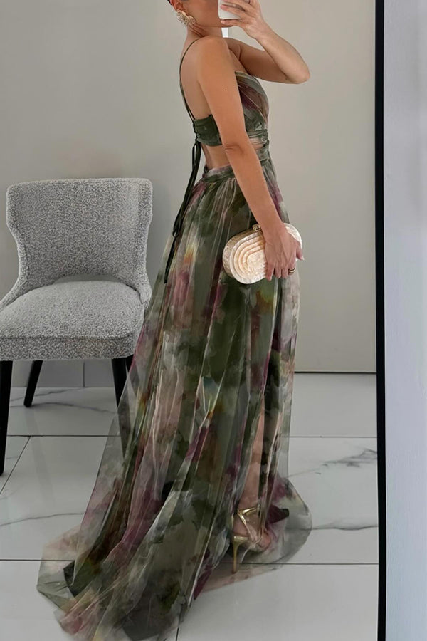Lorraine – Elegant Floral Maxi Dress
