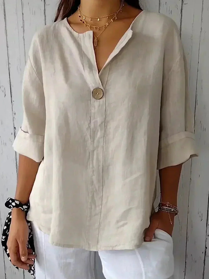 Lorelei – Relaxed V-Neck Blouse