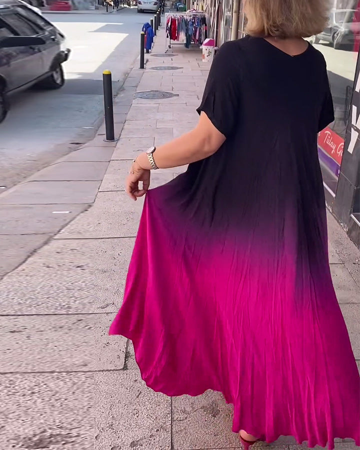 Joanna™ - Elegant Pleated Women's Dress