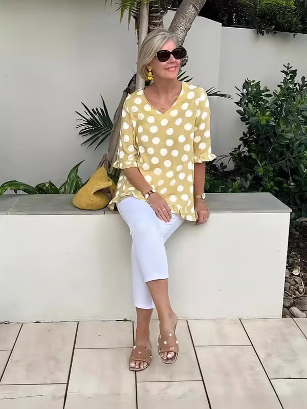 Dulce | Retro-Print Top