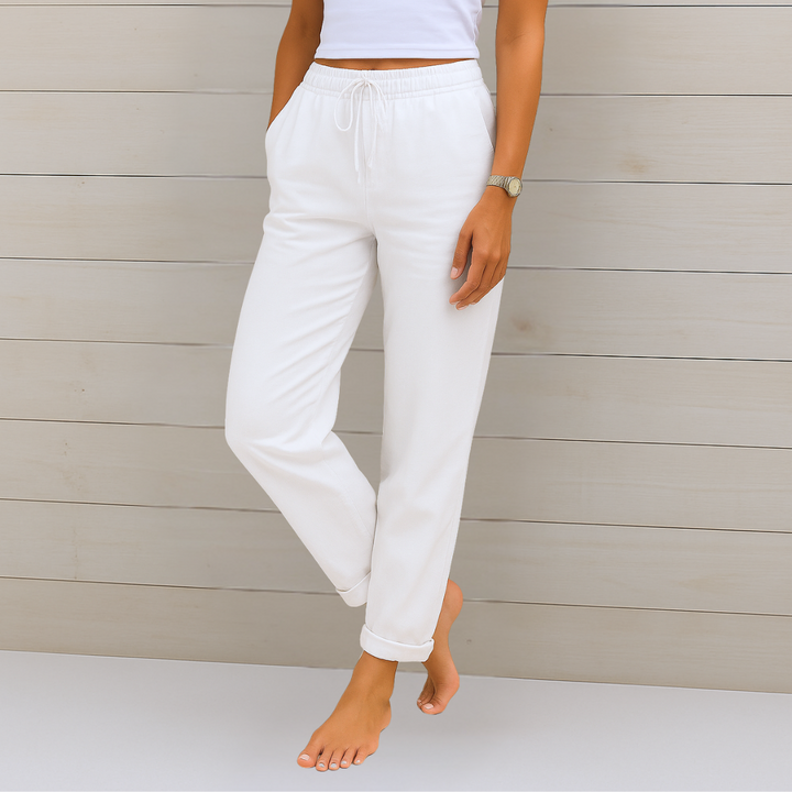 MAYLORA | Premium Breathable Linen Stretch Pants