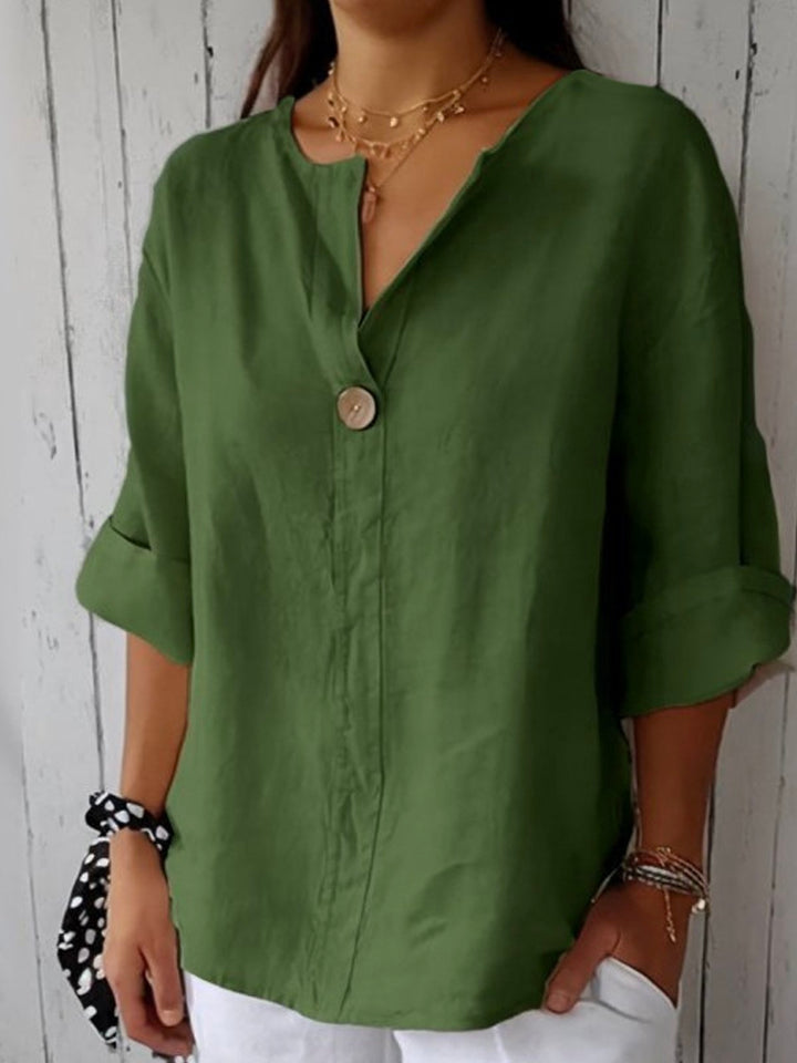 Lorelei – Relaxed V-Neck Blouse