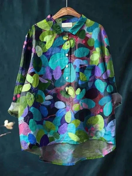 Emery™ | Elegant Floral Pattern Blouse