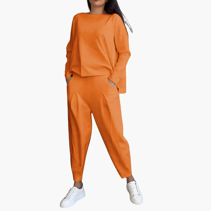 Anna™ | Comfortable Two-Piece Set with Crew Neck