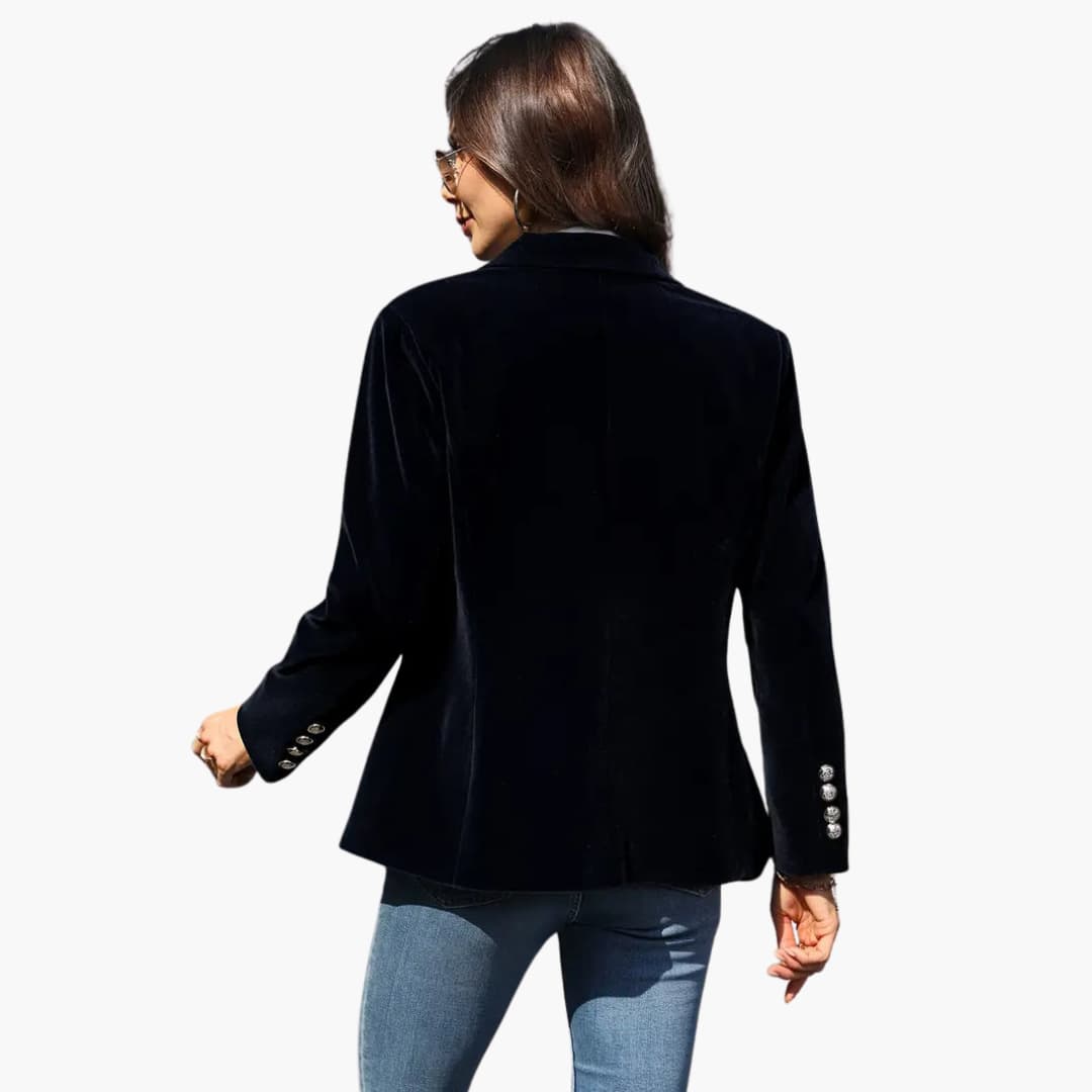 Siobhán™ | Elegant Retro Blazer Single-Breasted