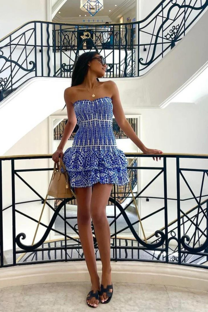 Elowen | Ruffle Mini Dress