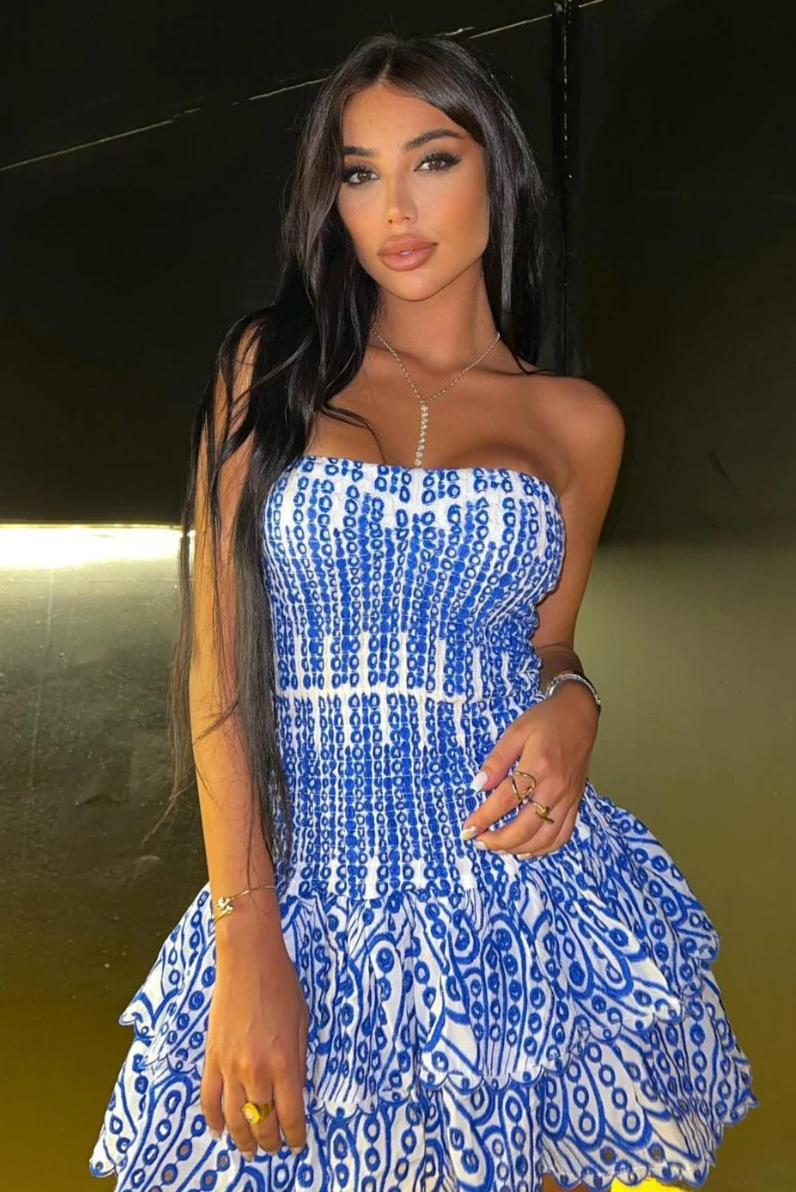 Elowen | Ruffle Mini Dress