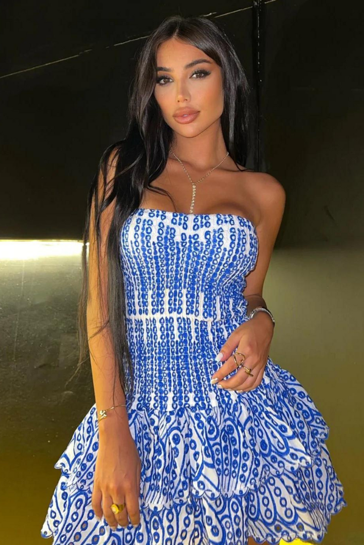 Elowen | Ruffle Mini Dress
