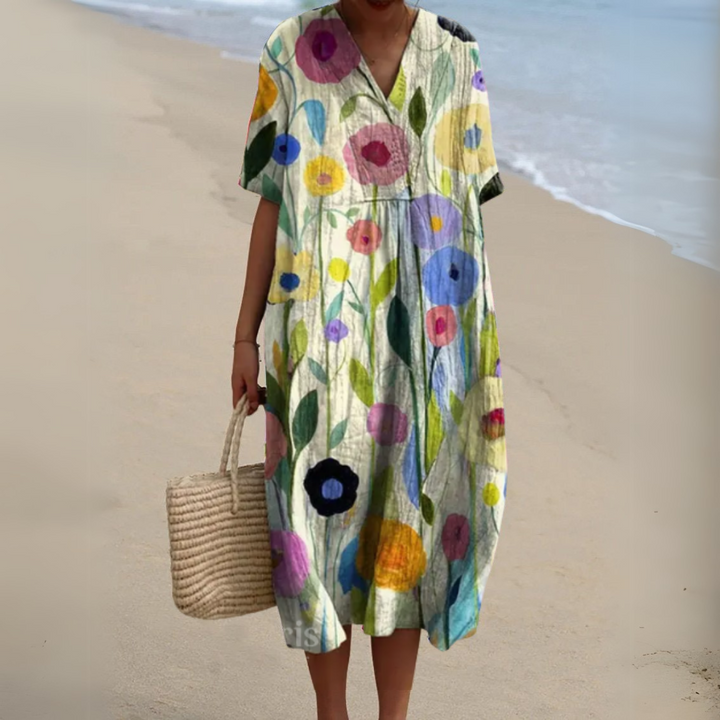 Nicole – Floral Summer Dress