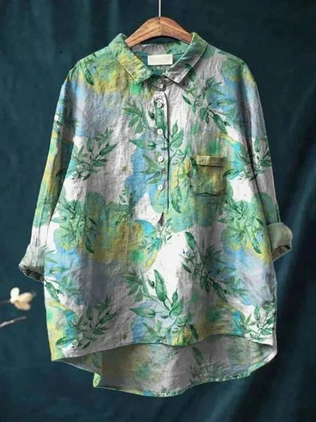 Emery™ | Elegant Floral Pattern Blouse