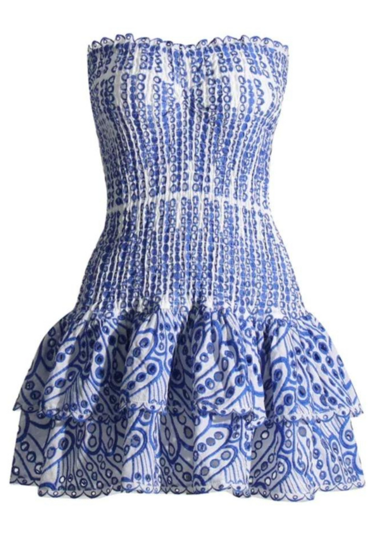 Elowen | Ruffle Mini Dress