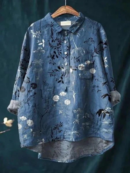 Emery™ | Elegant Floral Pattern Blouse
