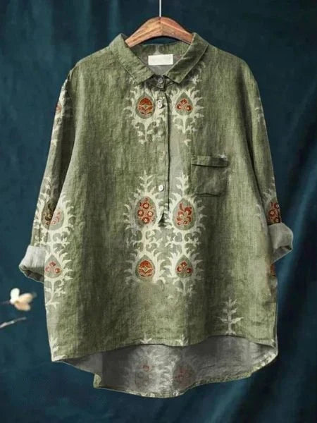 Emery™ | Elegant Floral Pattern Blouse