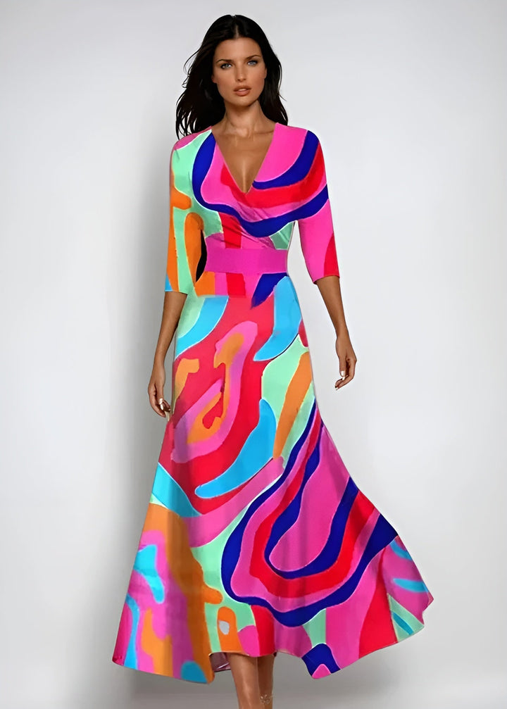Elodie | Elegant Flowing Maxi Dress