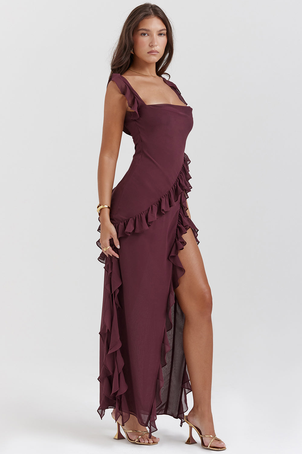 Fiona | Stylish Ruffle Dress