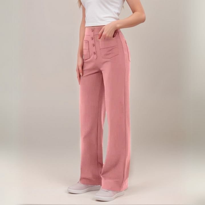 Elsa™ | High-Waisted Stretch Trousers