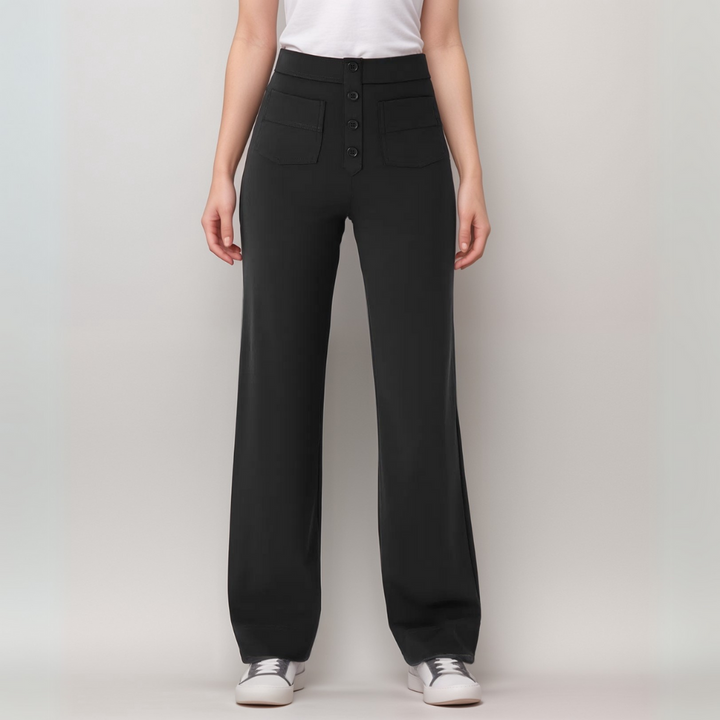 Elsa™ | High-Waisted Stretch Trousers