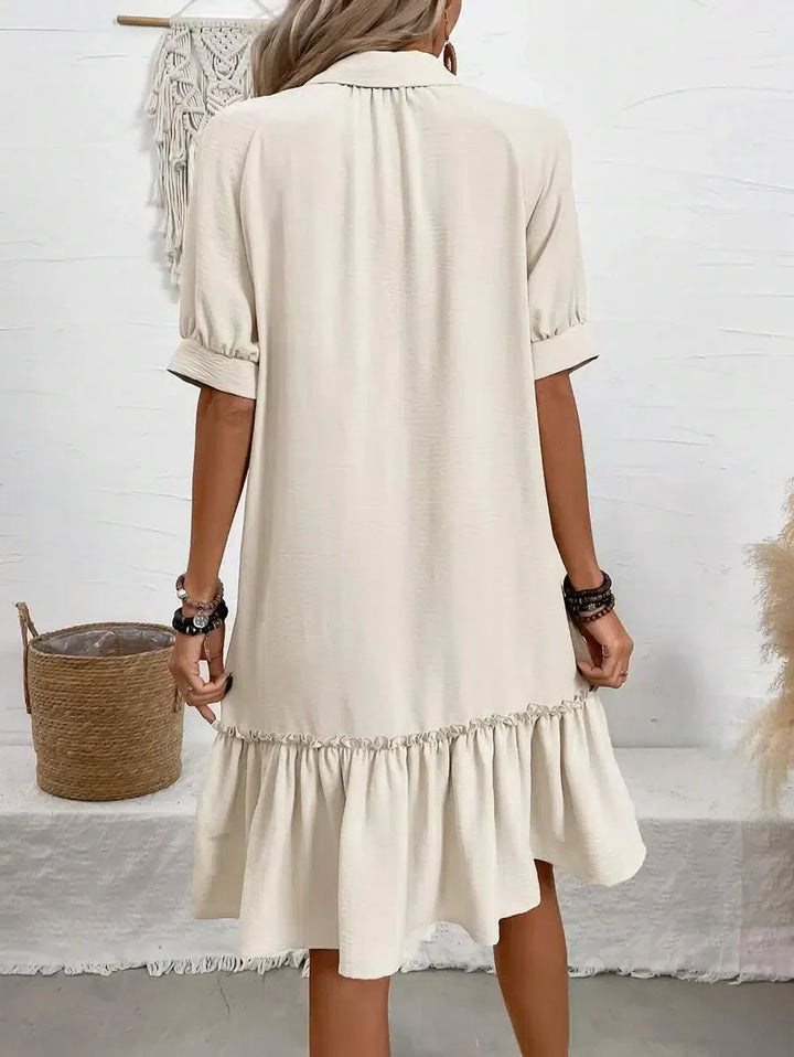Selene – Chic Button-Down Dress