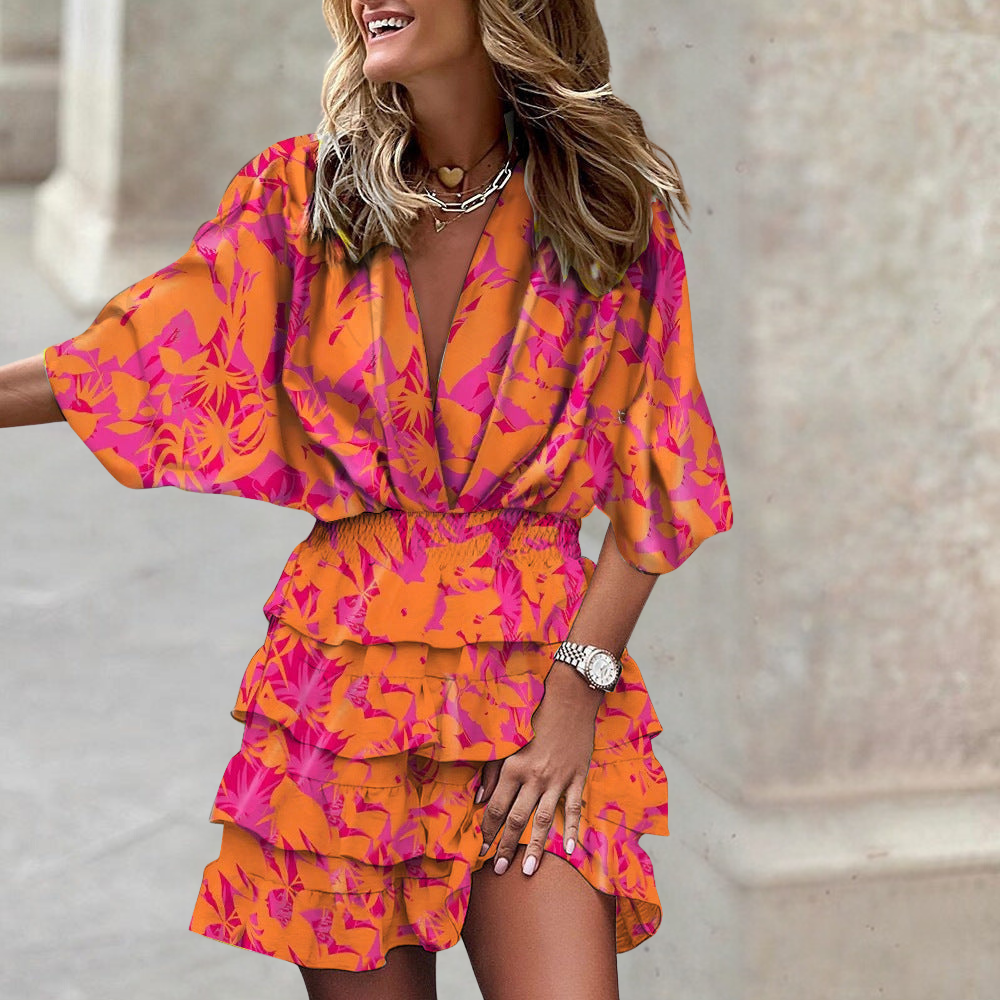 Clare | Vibrant Colour Dress