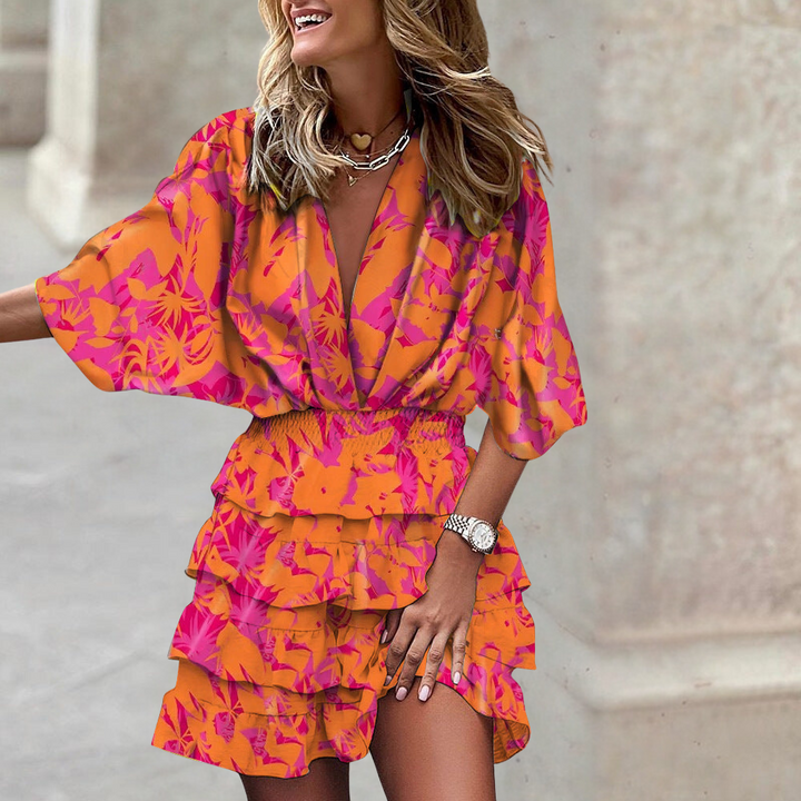 Clare | Vibrant Colour Dress