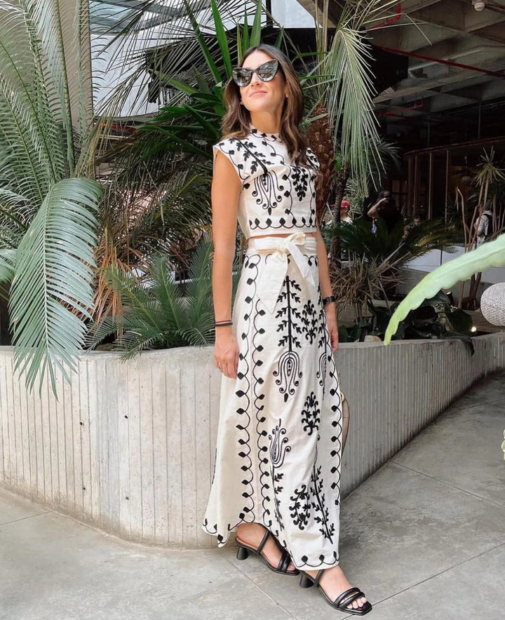 Camilla™ | Graceful Print Ensemble