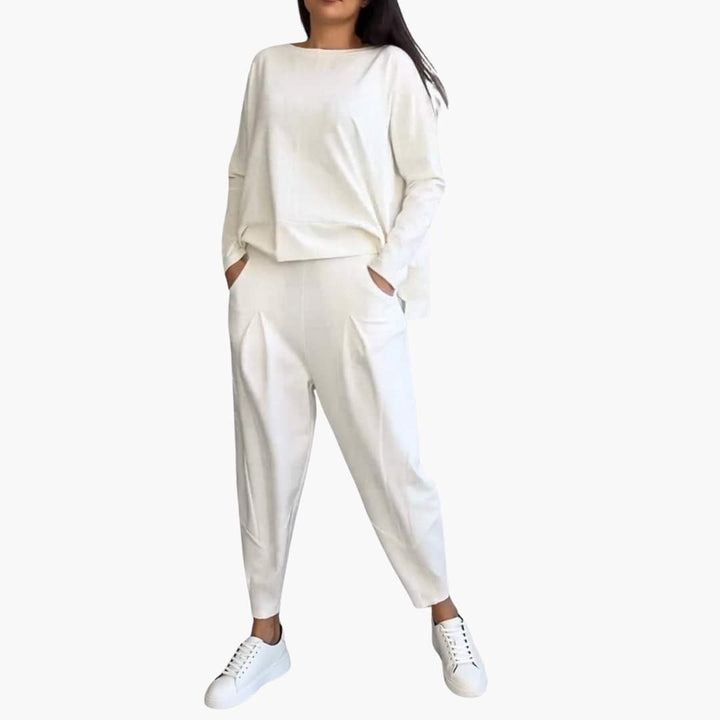 Anna™ | Comfortable Two-Piece Set with Crew Neck