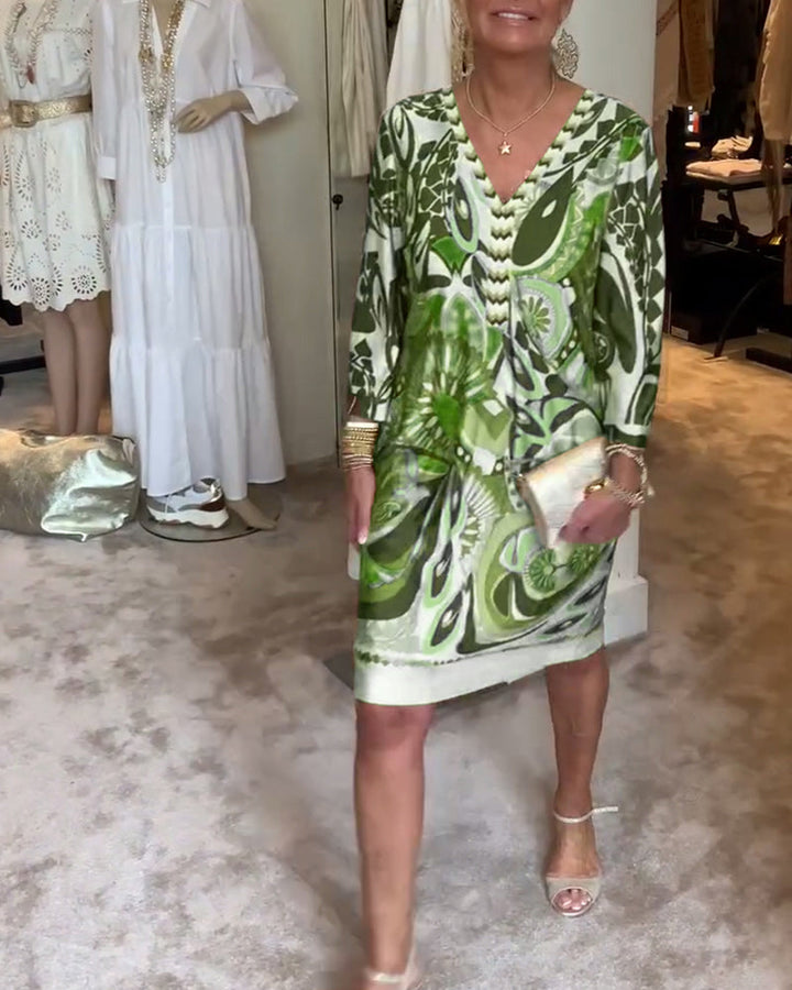 Mariane™ – Retro-Inspired Print Dress