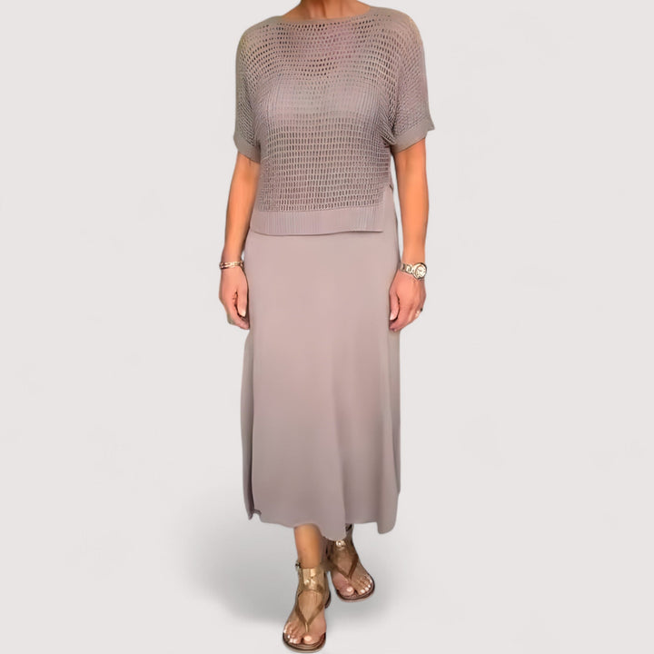 Maribel | Knit-Top Summer Dress