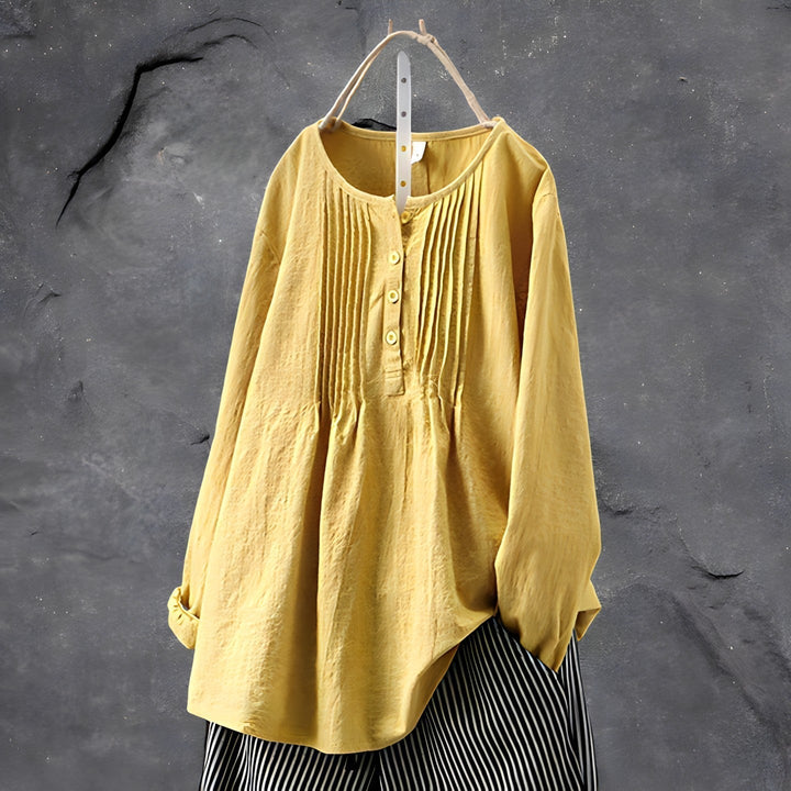 Cleo™ | Crafted Tunic Blouse