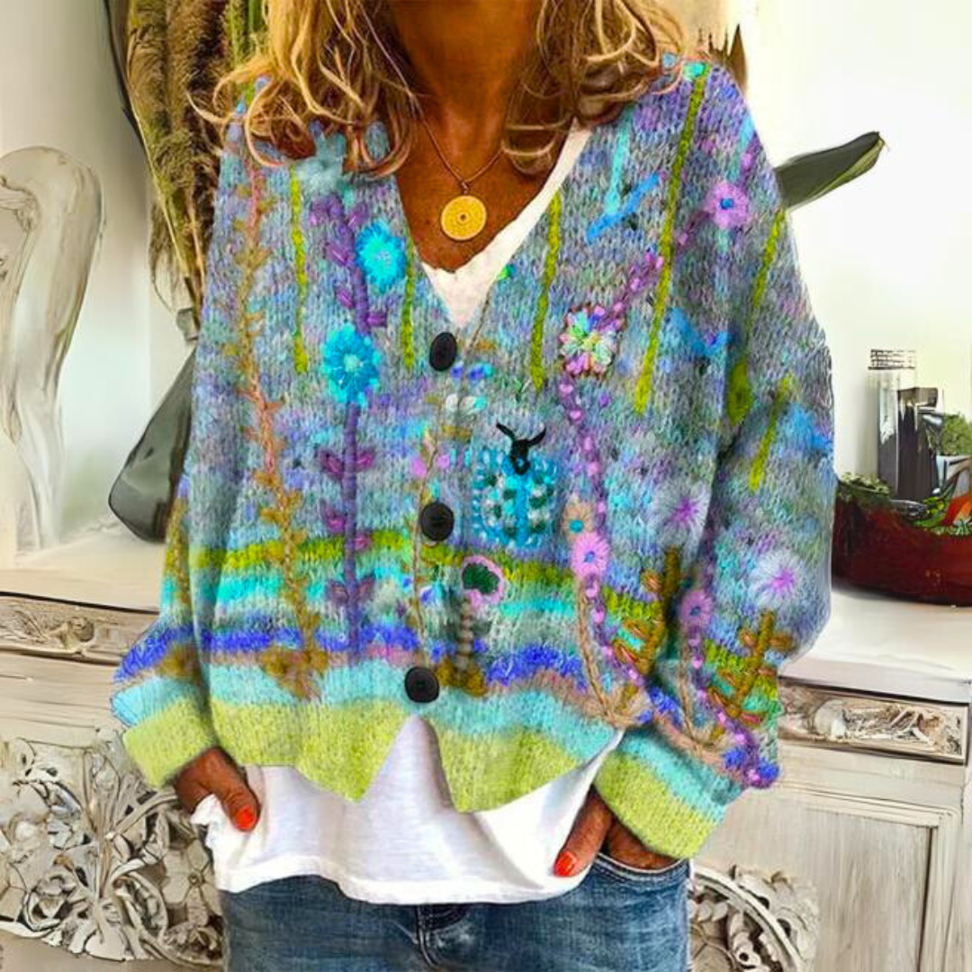 Josiane | Cozy and Vibrant Knit Jumper