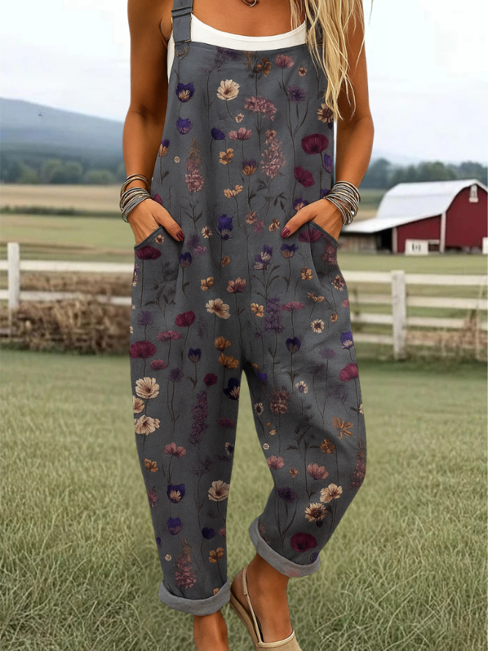 Marta | Artistic Wide-Leg Jumpsuit