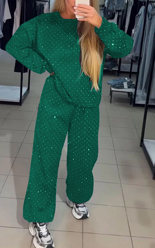 Dionna | Diamond Jogger Set