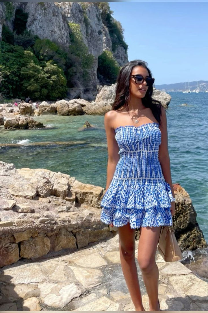 Elowen | Ruffle Mini Dress