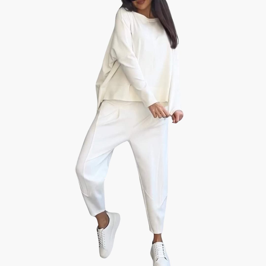 Anna™ | Comfortable Two-Piece Set with Crew Neck