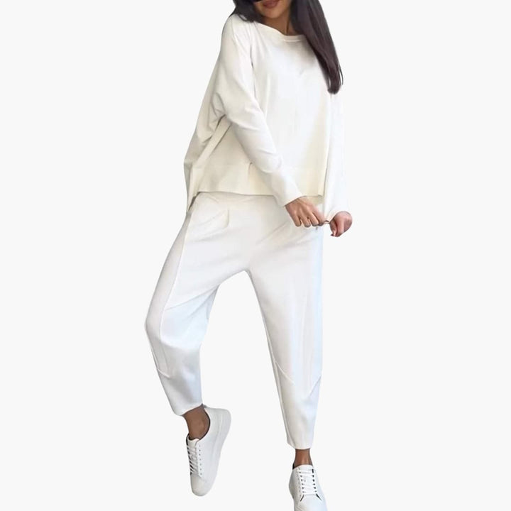 Anna™ | Comfortable Two-Piece Set with Crew Neck