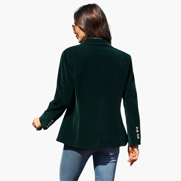 Siobhán™ | Elegant Retro Blazer Single-Breasted