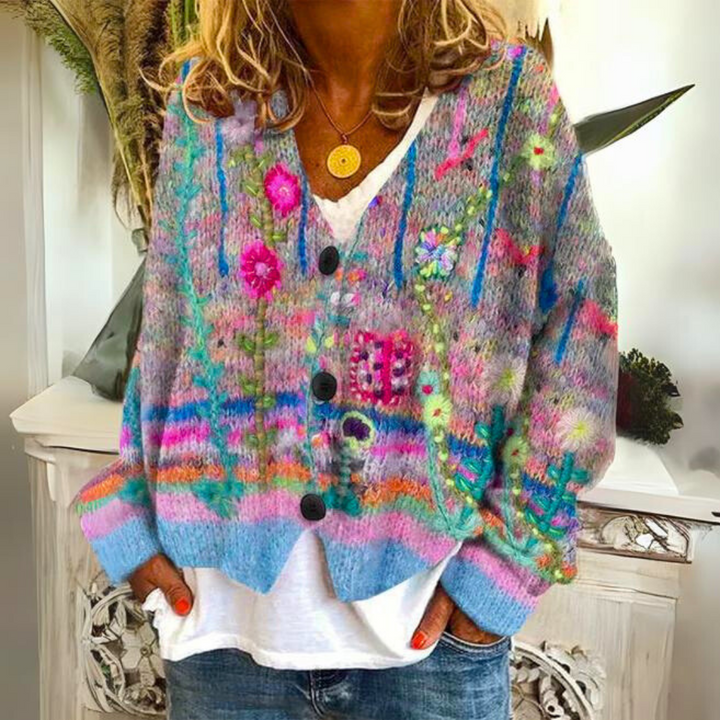 Josiane | Cozy and Vibrant Knit Jumper