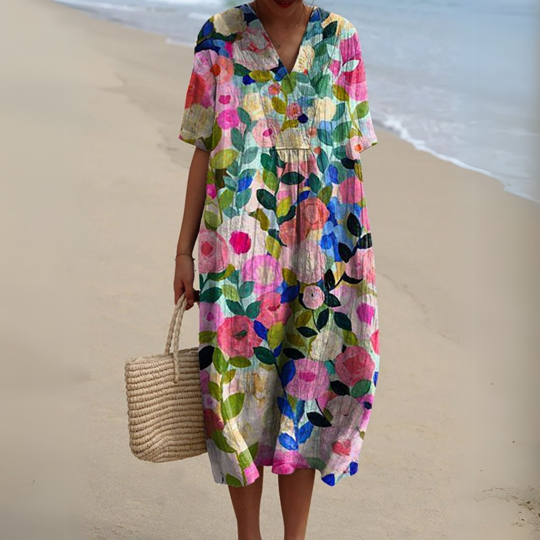 Nicole – Floral Summer Dress