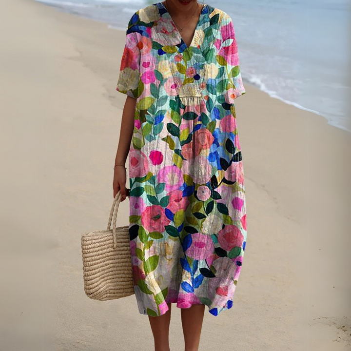 Nicole – Floral Summer Dress
