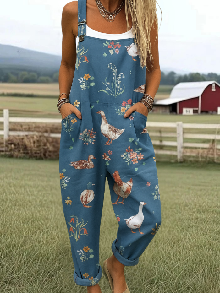 Marta | Artistic Wide-Leg Jumpsuit
