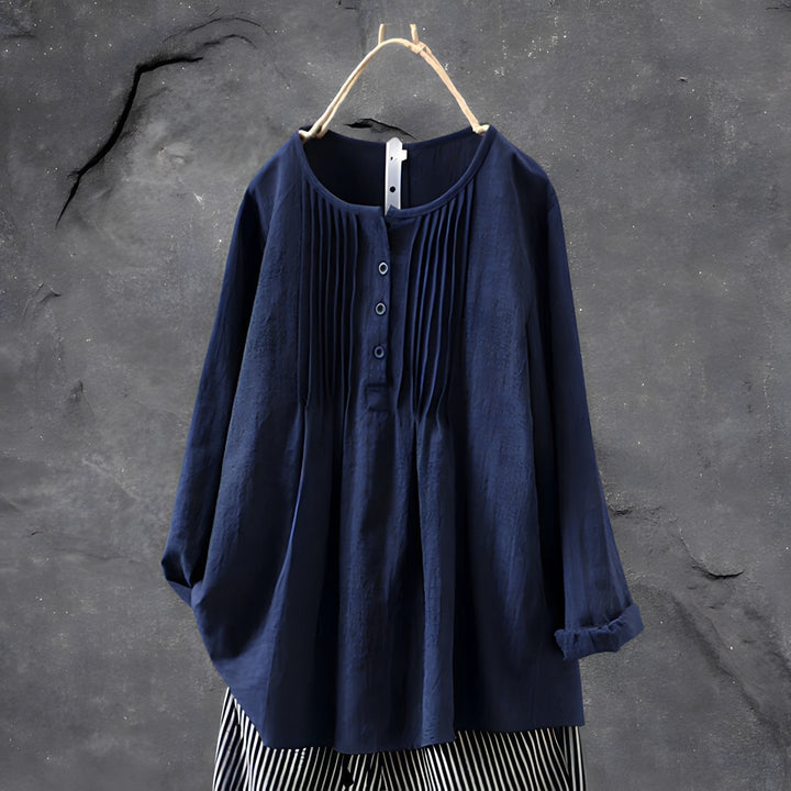 Cleo™ | Crafted Tunic Blouse