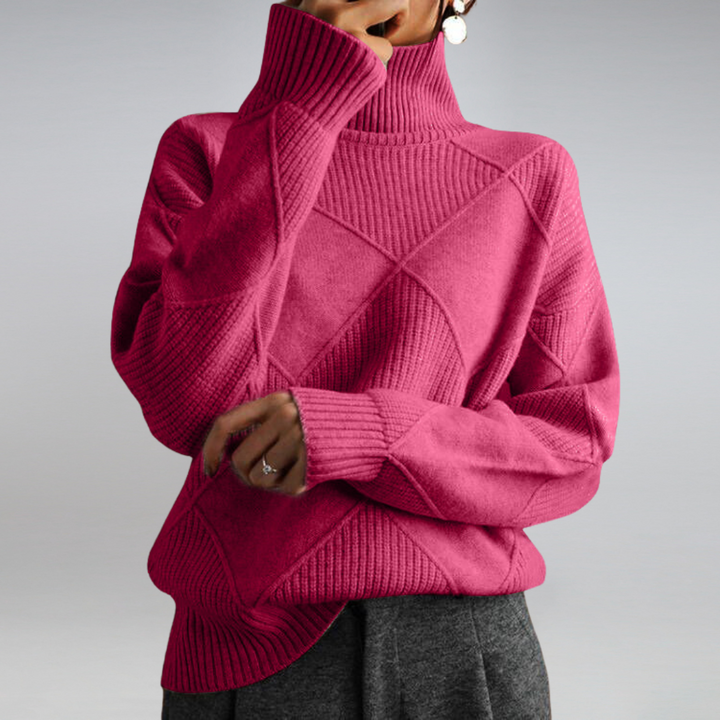 Adelle™ | Cashmere Turtleneck Sweater