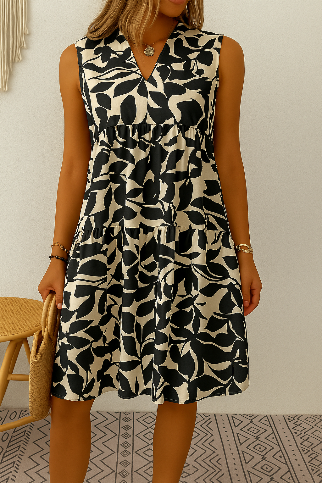 Tessa | Breezy Floral Midi Dress