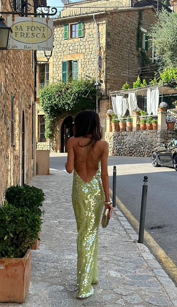 Mirella | Dazzling Sequin Maxi Dress