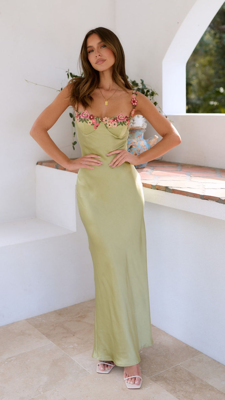 Vivienne |Floral Maxi Gown