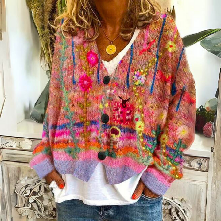 Josiane | Cozy and Vibrant Knit Jumper